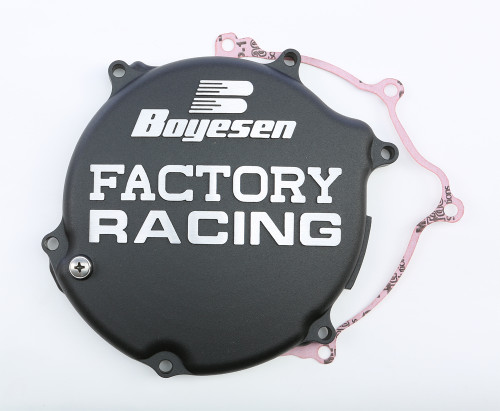 Boyesen CC-11AB Factory Racing Clutch Cover in Black