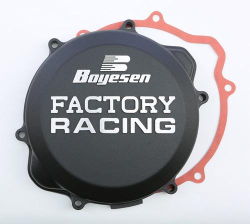Boyesen CC-06XB Factory Racing Clutch Cover in Black