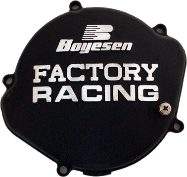 Boyesen CC-01AB Factory Racing Clutch Cover in Black