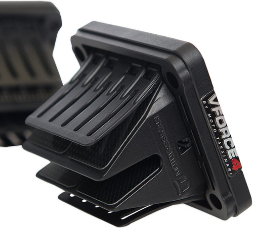 Moto Tassinari Vforce4 Reed Valve System for Banshee 350 (1987-2006) with Integrated Intake Boot