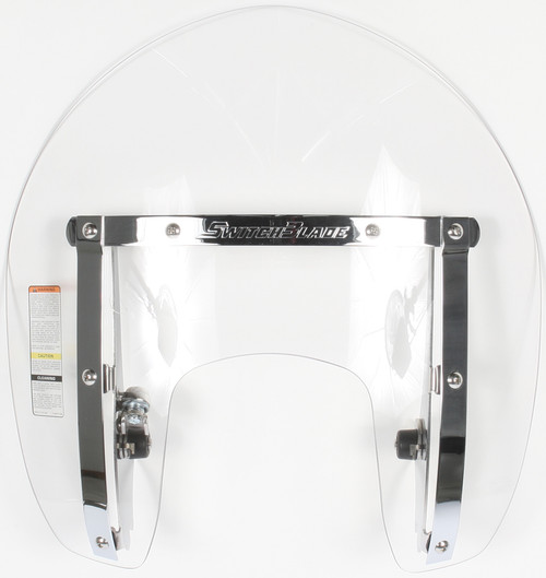 National Cycle N21717A Switchblade Shorty Clear Hand Guard for Compact Motorcycles
