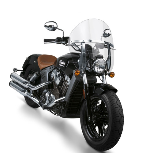 National Cycle SwitchBlade Chopped Clear Windshield for Indian Scout - Part N21409