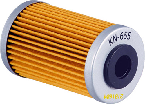 K&N KN-655 Synthetic Media Oil Filter for High-Performance Engines