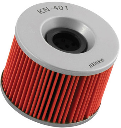 K&N KN-401 High-Flow Synthetic Media Oil Filter for Racing Engines