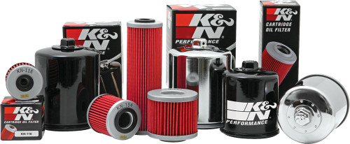 K&N KN-198 Synthetic Media Oil Filter for High-Performance Engines