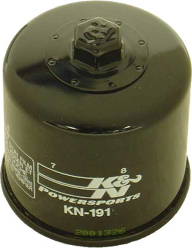 K&N KN-191 High-Performance Synthetic Media Oil Filter