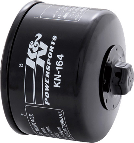 K&N KN-164 Synthetic Media Oil Filter for High-Performance Engines
