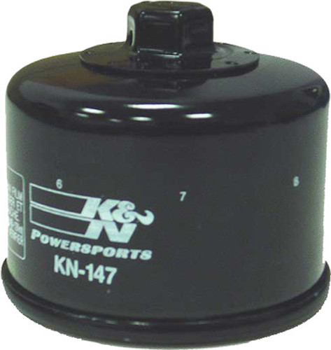 K&N KN-147 High-Flow Synthetic Oil Filter for Racing Engines