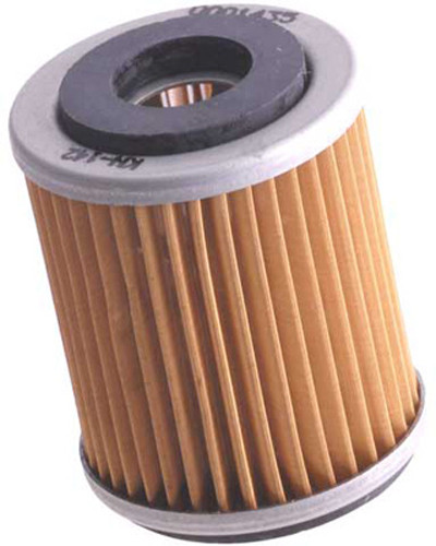 K&N KN-142 High-Flow Synthetic Oil Filter for Racing and Performance Vehicles