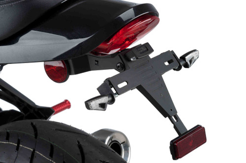 PUIG 9597N Fender Eliminator Kit for Kawasaki in Black