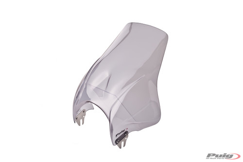 PUIG Windscreen Plus Smoke for Naked Bikes - Part #4620H