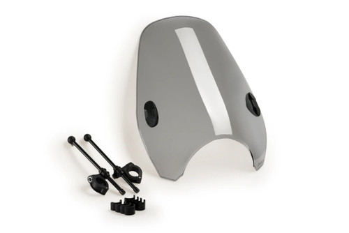PUIG Windscreen Custom II Smoke for Naked Bikes - Part Number 0336H