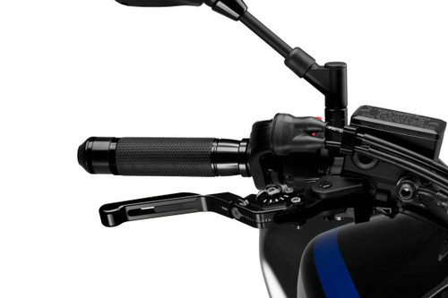 PUIG Lever Brake Extendable and Foldable Black - Part Number 14NNN