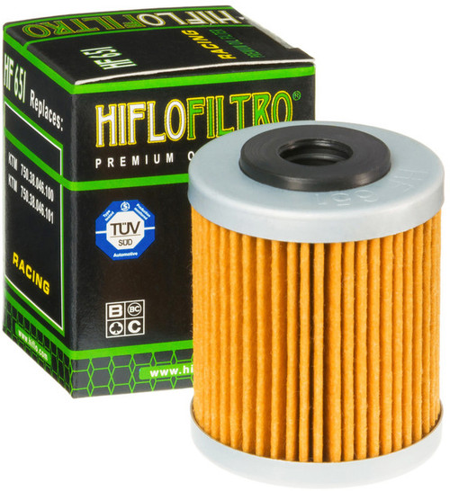 HIFLOFILTRO HF651 Oil Filter for Motorcycles – OEM Replacement and Performance Enhancement