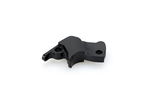 PUIG 7727N Lever Adapter Clutch in Black – High-Performance CNC Machined Aluminum with Adjustable Fit