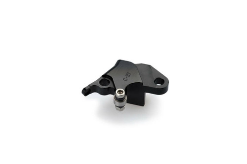 PUIG Part Number 5765N Lever Adapter Clutch in Black - High-Performance CNC Aluminum with Adjustable Features