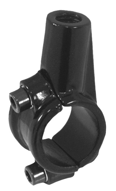 EMGO Universal Mirror Mount 10mm Black for 7/8 inch Handlebars