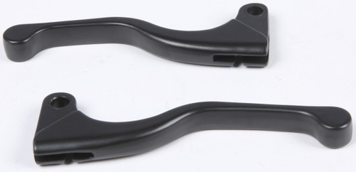 FIRE POWER Alloy Lever Set in Black for Yamaha, Kawasaki, Suzuki, Honda - Part Number WP99-73752