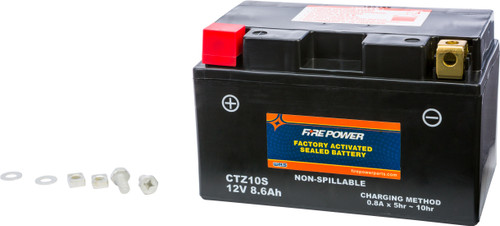 Fire Power CTZ10S Sealed Factory Activated Battery for Reliable Power