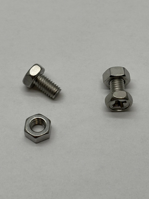 Yuasa 5BNBSSF6M Battery Bolts Nut & Bolt Set - 6 x 10mm
