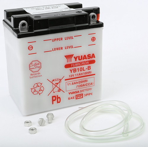 YUASA YUAM221LB Battery Yb10l B Conventional – 6V and 12V Deep Cycle Battery with Enhanced Cranking Power
