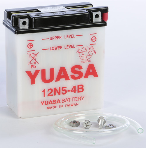 YUASA YUAM2250B 12V Conventional Battery with Enhanced Cranking Power