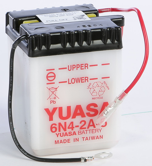 YUASA YUAM2645A 6V and 12V Battery with Enhanced Cranking Power