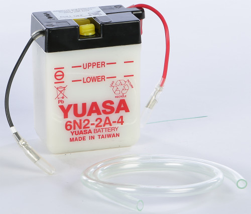 Yuasa YUAM2620B 6V/12V Conventional Battery with Enhanced Cranking Power