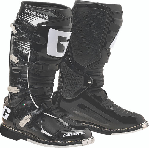 GAERNE SG-10 Racing Boots - Size 9, Black