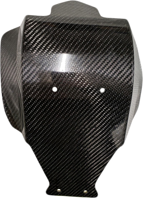 P3 Carbon Fiber Kaw Skid Plate - High-Impact Bash Protection with Kevlar® and Biaxial Glass Fiber