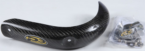 P3 Carbon Fiber Composite 4-Stroke Head Pipe Guard and Heat Shield