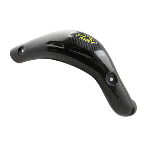 P3 Carbon Fiber Composite 4-Stroke Head Pipe Guard and Heat Shield