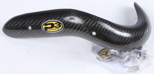 P3 Carbon Fiber Composite 4-Stroke Head Pipe Guard and Heat Shield