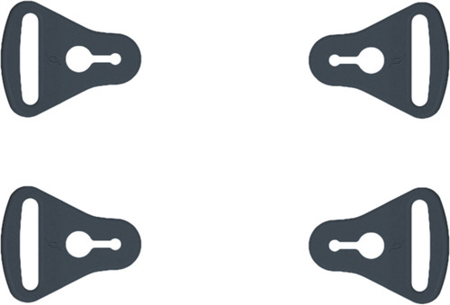 POD K1 Knee Brace Strap Loop Set (Grey) – Part Number KP350-006-OS