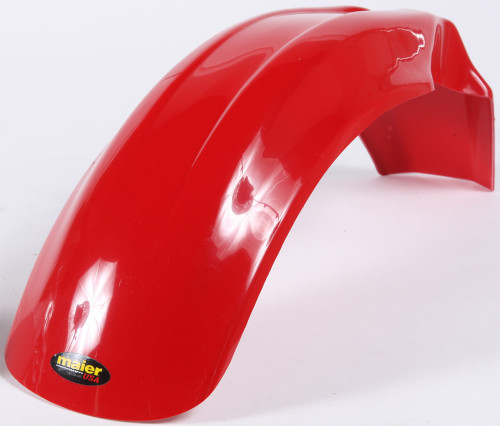 Maier Front Fender Red for Motorcycle - Part Number 123332