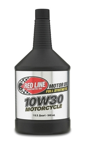 Red Line Motor Oil 4T 10W-30, 1 Quart - High-Performance Motorcycle and ATV Lubricant