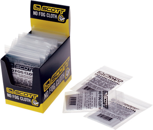 SCOTT No Fog Cloth 24-Pack - Reusable Cleaning Cloth for Goggles and Face Shields