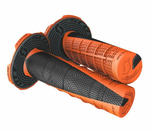 SCOTT Deuce 2 Neon Orange and Black Handlebar Grip - Part #219627-5857