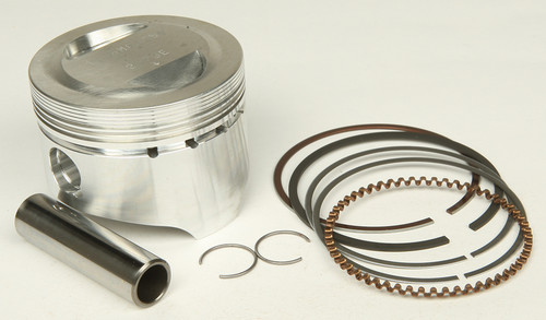 Wiseco Piston Kit 65.50/+0.50 for 10.25:1 Compression Ratio - Part #4156M06550