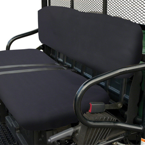 Classic Acc. UTB Bench Seat Cover Pol Black - Heavy-Duty Weather-Resistant Protection