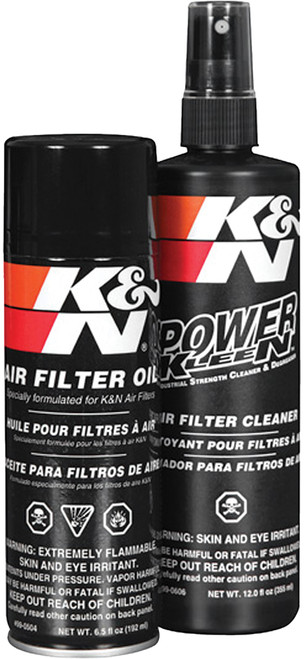 K&N Recharger Filter Care Service Kit Part Number 99-5000 for Air Filter Maintenance