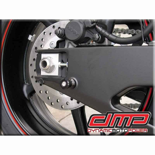 DMP Swingarm Spools Black 6mm - Lightweight Aluminum Motorcycle Stand Accessories