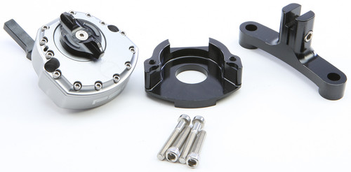 PSR Steering Damper Kit Gunmetal for Kawasaki - Part 04-00861-29