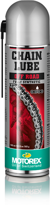 Motorex Chain Lube Offroad 500ml - Heavy-Duty Synthetic Chain Lubricant for Off-Road Vehicles