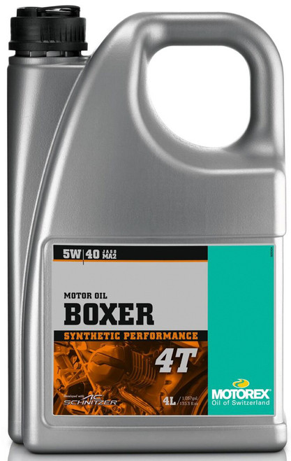MOTOREX Boxer 5W40 Synthetic Engine Oil for BMW 4-Stroke Engines - 4L Bottle