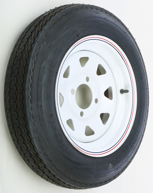 AWC Trailer Tire and Wheel Assembly White - Part TA2024040-71B480C