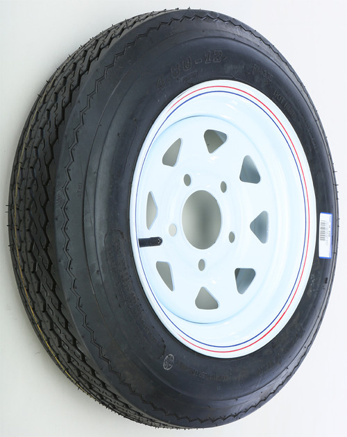 AWC Trailer Tire and Wheel Assembly White - Part TA2024012-71B480C