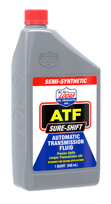 LUCAS Semi-Synthetic Automatic Transmission Fluid 1 Quart (6-Case) - Part No. 10052
