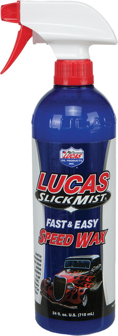 LUCAS Slick Mist Speed Wax 24 oz – High-Gloss Car, Motorcycle, and Boat Wax