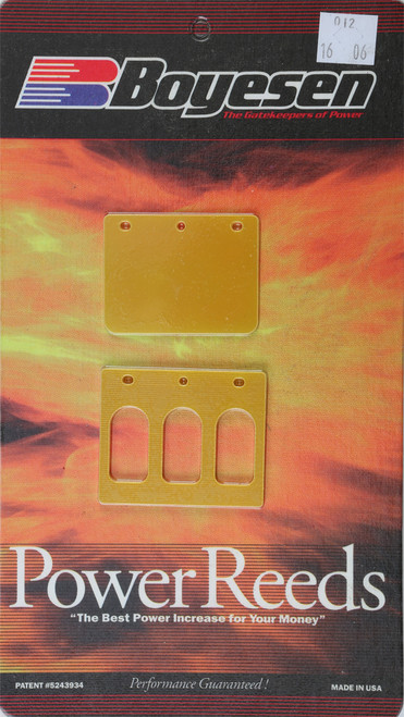 Boyesen Watercraft Power Reeds Part Number 12 – Performance Dual-Stage OEM Replacement Reeds